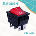 Soken 250VAC 16A T100 / 55 CQC Interrupteur à Bascule